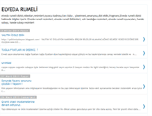 Tablet Screenshot of elvedarumelidizim.blogspot.com