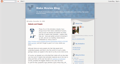Desktop Screenshot of makemovies-animation.blogspot.com