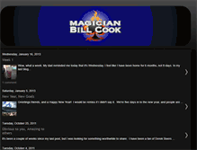 Tablet Screenshot of billcookmagic.blogspot.com