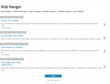 Tablet Screenshot of kidshangers.blogspot.com