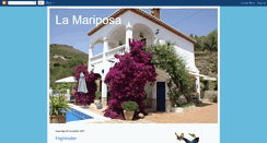 Desktop Screenshot of mayalamariposa.blogspot.com