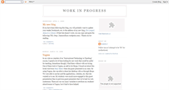 Desktop Screenshot of kamworkinprogress.blogspot.com