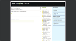Desktop Screenshot of many4u.blogspot.com