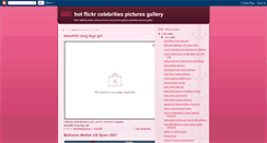Desktop Screenshot of hotflickrcelebrity.blogspot.com