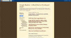 Desktop Screenshot of google-shadow-exposed.blogspot.com