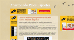 Desktop Screenshot of apaixonadopelosesportes.blogspot.com