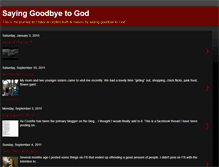 Tablet Screenshot of goodbyetogod.blogspot.com