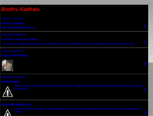 Tablet Screenshot of boothu-kadhalu.blogspot.com