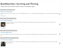 Tablet Screenshot of bundinutrition.blogspot.com