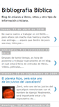 Mobile Screenshot of bibliografiabiblica.blogspot.com