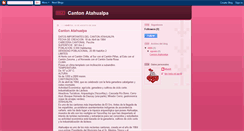 Desktop Screenshot of cantonatahualpa-monik.blogspot.com