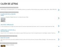 Tablet Screenshot of bauletras.blogspot.com