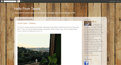 Desktop Screenshot of hellofromtassie.blogspot.com