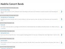 Tablet Screenshot of madeliaconcertbands.blogspot.com