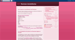 Desktop Screenshot of ourenseinmobiliarias.blogspot.com