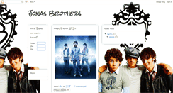 Desktop Screenshot of jonasbrothers.blogspot.com