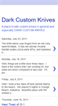 Mobile Screenshot of darkknives.blogspot.com