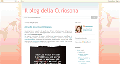 Desktop Screenshot of lacuriosona.blogspot.com