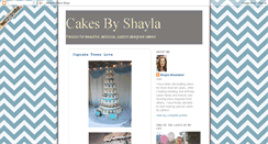 Desktop Screenshot of cakesbyshayla.blogspot.com