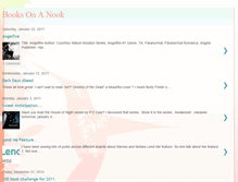 Tablet Screenshot of booksonanook.blogspot.com