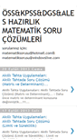 Mobile Screenshot of matematiksorusu.blogspot.com