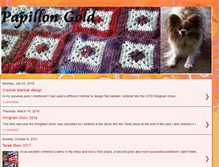 Tablet Screenshot of papillongold.blogspot.com