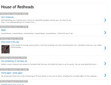 Tablet Screenshot of houseofredheads.blogspot.com