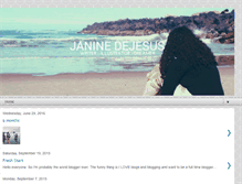 Tablet Screenshot of janinemimi.blogspot.com