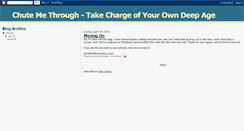 Desktop Screenshot of chutemethrough.blogspot.com