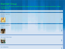 Tablet Screenshot of bismillah-group.blogspot.com