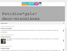 Tablet Screenshot of fatidicagala.blogspot.com