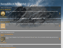 Tablet Screenshot of escondidosdelarealidad.blogspot.com