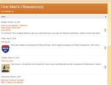 Tablet Screenshot of obsessive-geek.blogspot.com