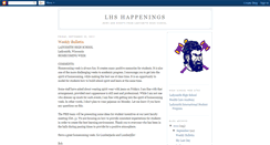 Desktop Screenshot of lhshappenings.blogspot.com