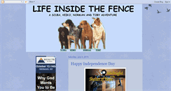 Desktop Screenshot of lifeinsidethefence.blogspot.com