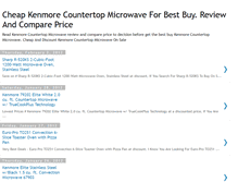 Tablet Screenshot of kenmorecountertopmicrowave.blogspot.com