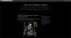 Desktop Screenshot of ivantheterriblevodka.blogspot.com