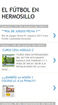 Mobile Screenshot of futbolenhermosillo.blogspot.com