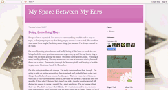 Desktop Screenshot of myspacebetweenmyears.blogspot.com