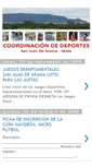 Mobile Screenshot of coordeportesanjuandearama.blogspot.com