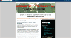 Desktop Screenshot of compostielectromagnetisme.blogspot.com