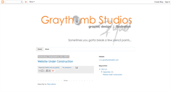 Desktop Screenshot of graythumbstudios.blogspot.com