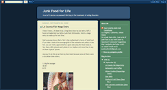 Desktop Screenshot of junkfoodforlife.blogspot.com