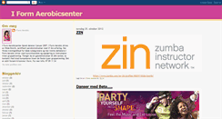 Desktop Screenshot of iform-aerobic.blogspot.com