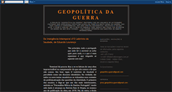 Desktop Screenshot of geopoliticaguerra.blogspot.com