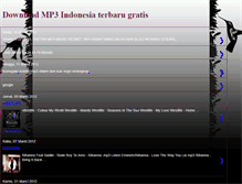 Tablet Screenshot of koleksilengkapmp3gratis.blogspot.com