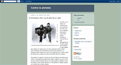 Desktop Screenshot of contralaamnesia.blogspot.com