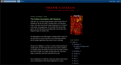 Desktop Screenshot of frankcavallo.blogspot.com