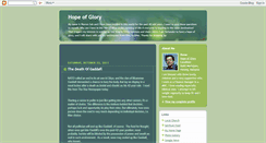 Desktop Screenshot of glorioushope.blogspot.com