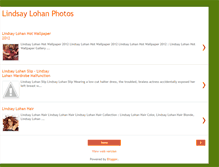 Tablet Screenshot of lindsaylohan-photos.blogspot.com